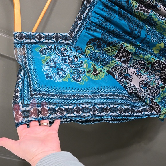 Locomotive Flowy Square Neck Top - Picture 3 of 4